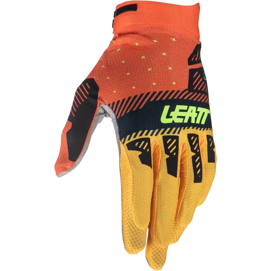 Leatt MOTO 2.5 X-FLOW Orange Cross Motorradhandschuhe