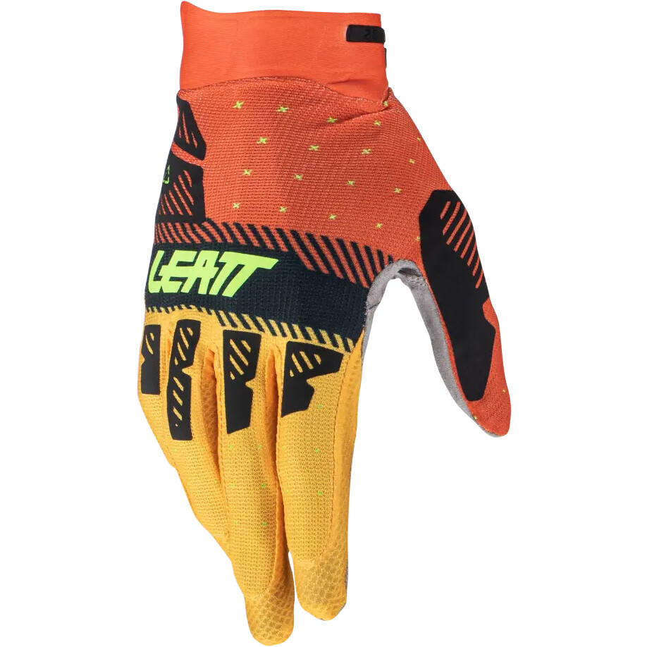 Leatt MOTO 2.5 X-FLOW Orange Cross Motorradhandschuhe