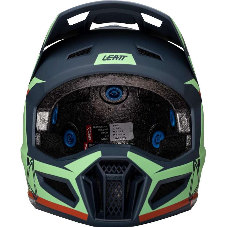 Leatt Moto Cross Helmet KIT MOTO 3.5 V25 MATCHA Green