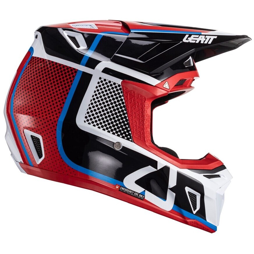 Leatt Moto Cross Helmet KIT MOTO 8.5 V24 RED Red