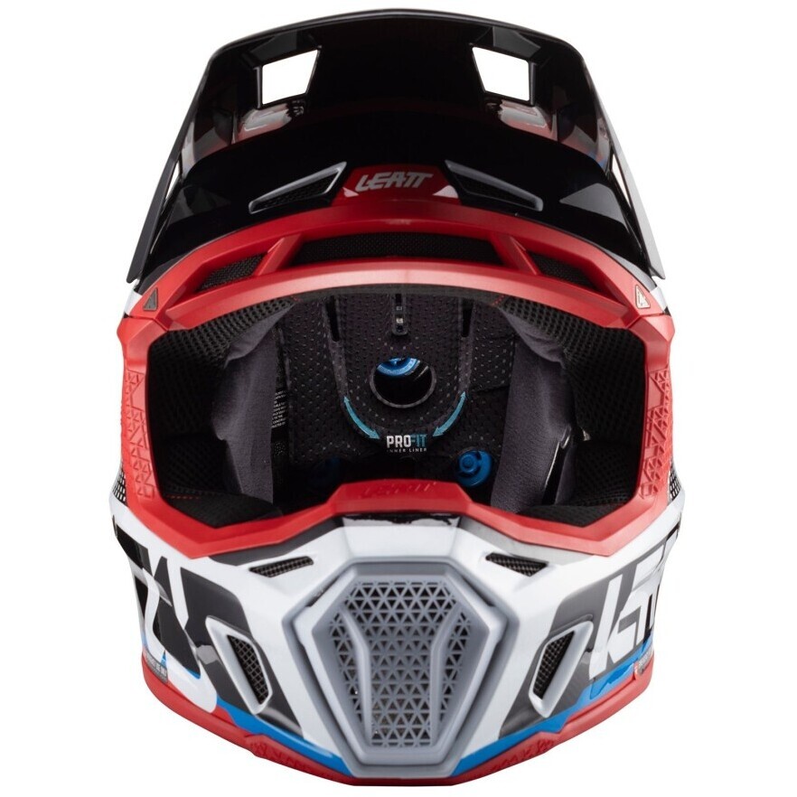 Leatt Moto Cross Helmet KIT MOTO 8.5 V24 RED Red