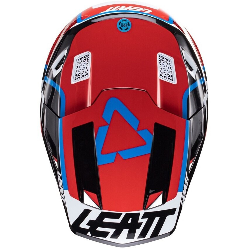 Leatt Moto Cross Helmet KIT MOTO 8.5 V24 RED Red