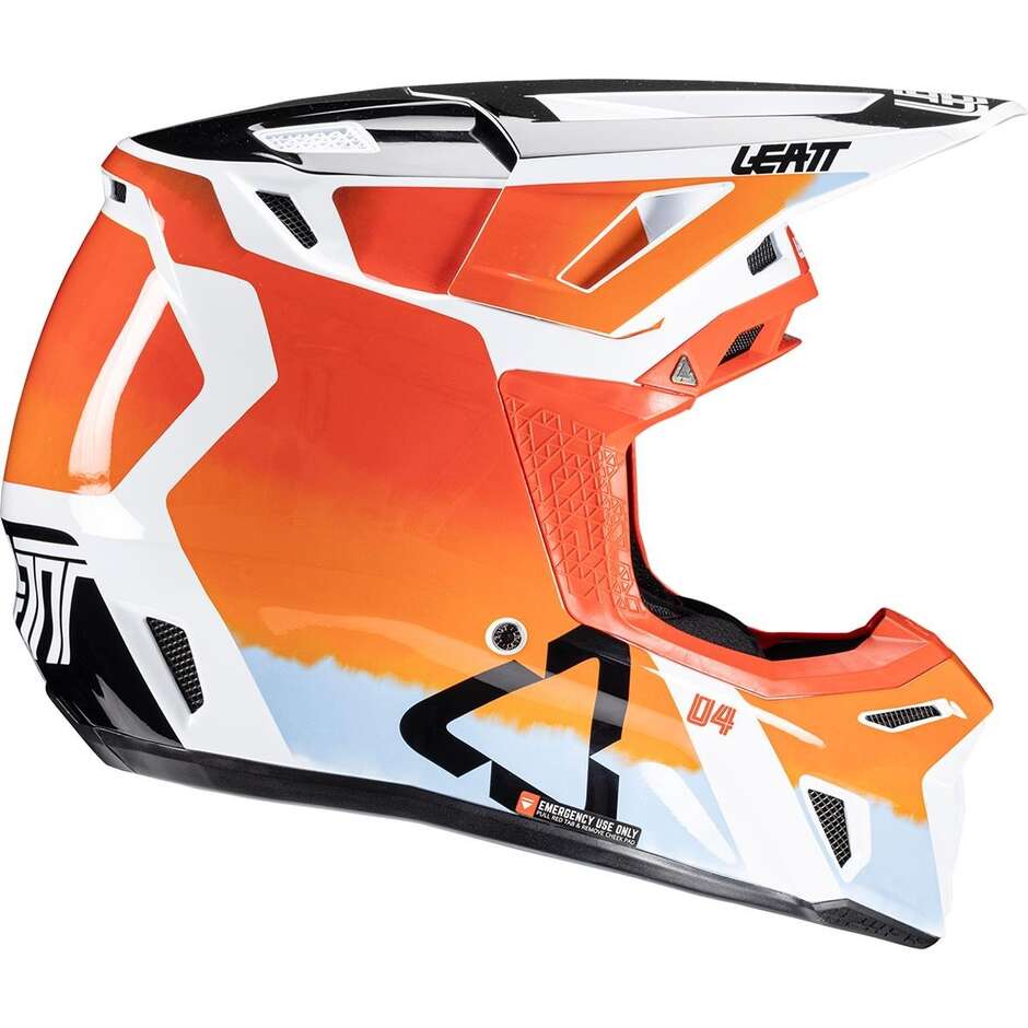 Leatt Moto Cross Helmet KIT MOTO 8.5 V25 GLAMIS Multicoloured