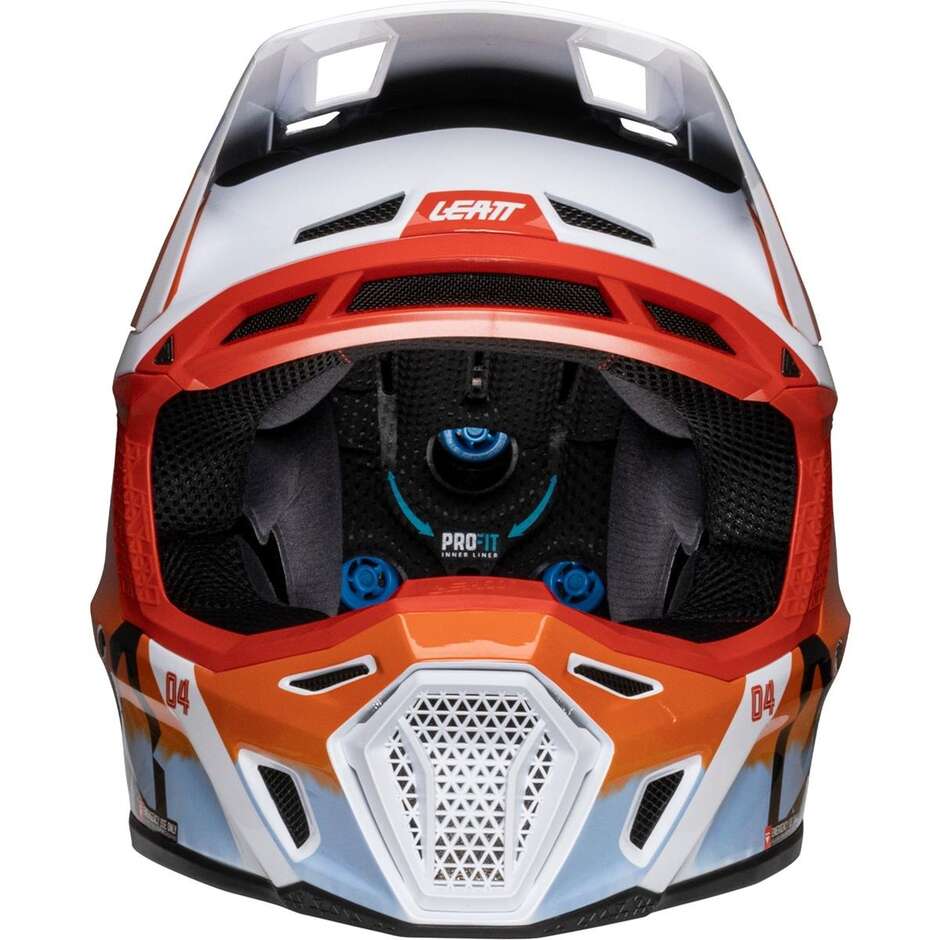 Leatt Moto Cross Helmet KIT MOTO 8.5 V25 GLAMIS Multicoloured