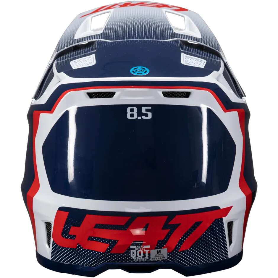 Leatt Moto Cross Helmet KIT MOTO 8.5 V25 ROYAL Blue