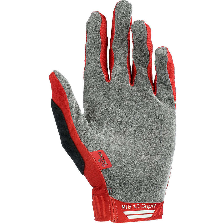 Leatt MTB 1.0 Black Chilli Cycling Gloves