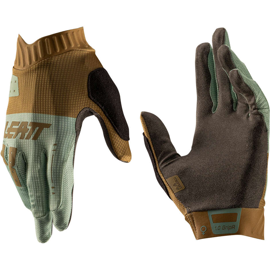 Leatt Mtb 1.0 Gripr Glove Women Brown