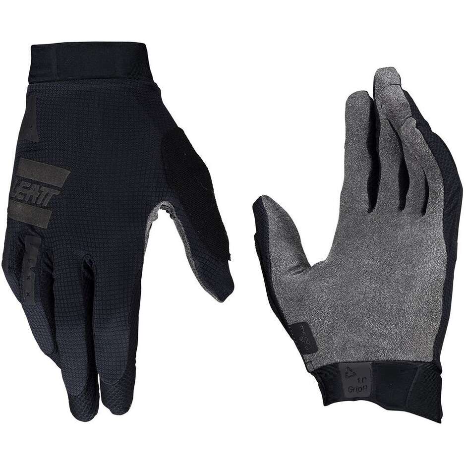 Leatt MTB 1.0 V24 GRIPR Schwarze MTB-Handschuhe