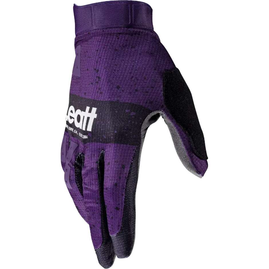 Leatt MTB 1.0 V25 GRIPR Purple Gloves