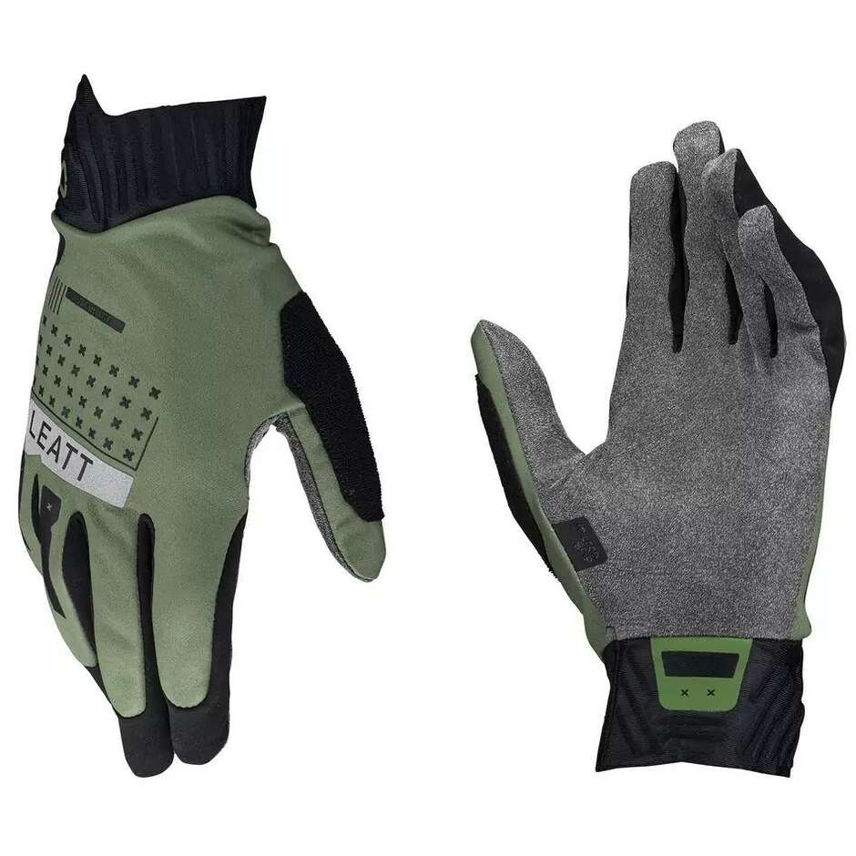 Leatt MTB 2.0 WINDBLOCK Grüne MTB-Handschuhe