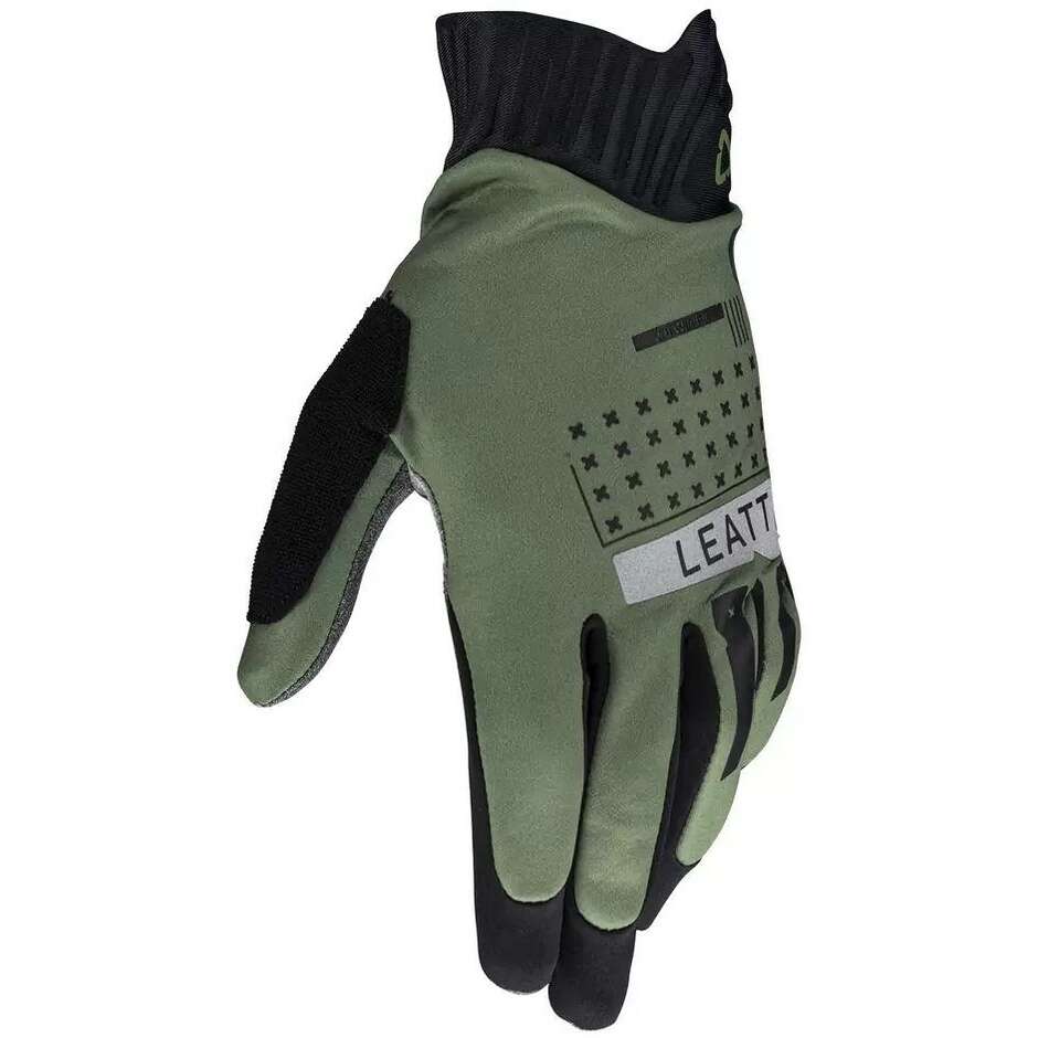 Leatt MTB 2.0 WINDBLOCK Grüne MTB-Handschuhe