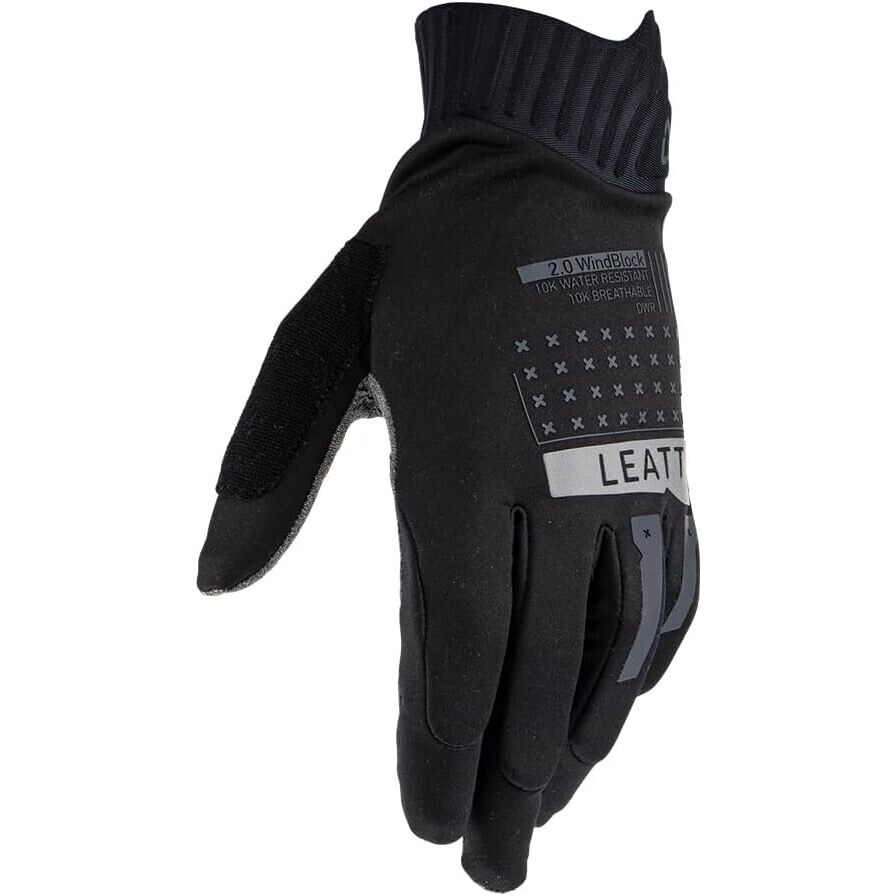 Leatt MTB 2.0 WINDBLOCK MTB-Handschuhe Schwarz