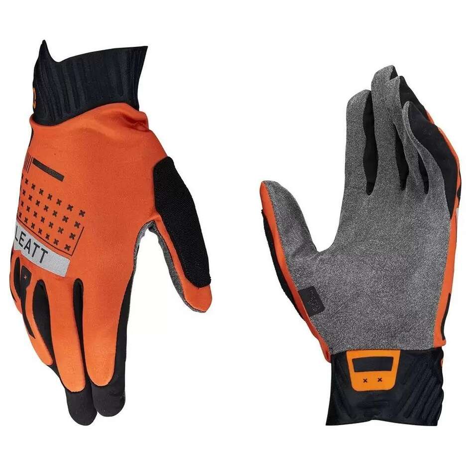 Leatt MTB 2.0 WINDBLOCK Rote MTB-Handschuhe