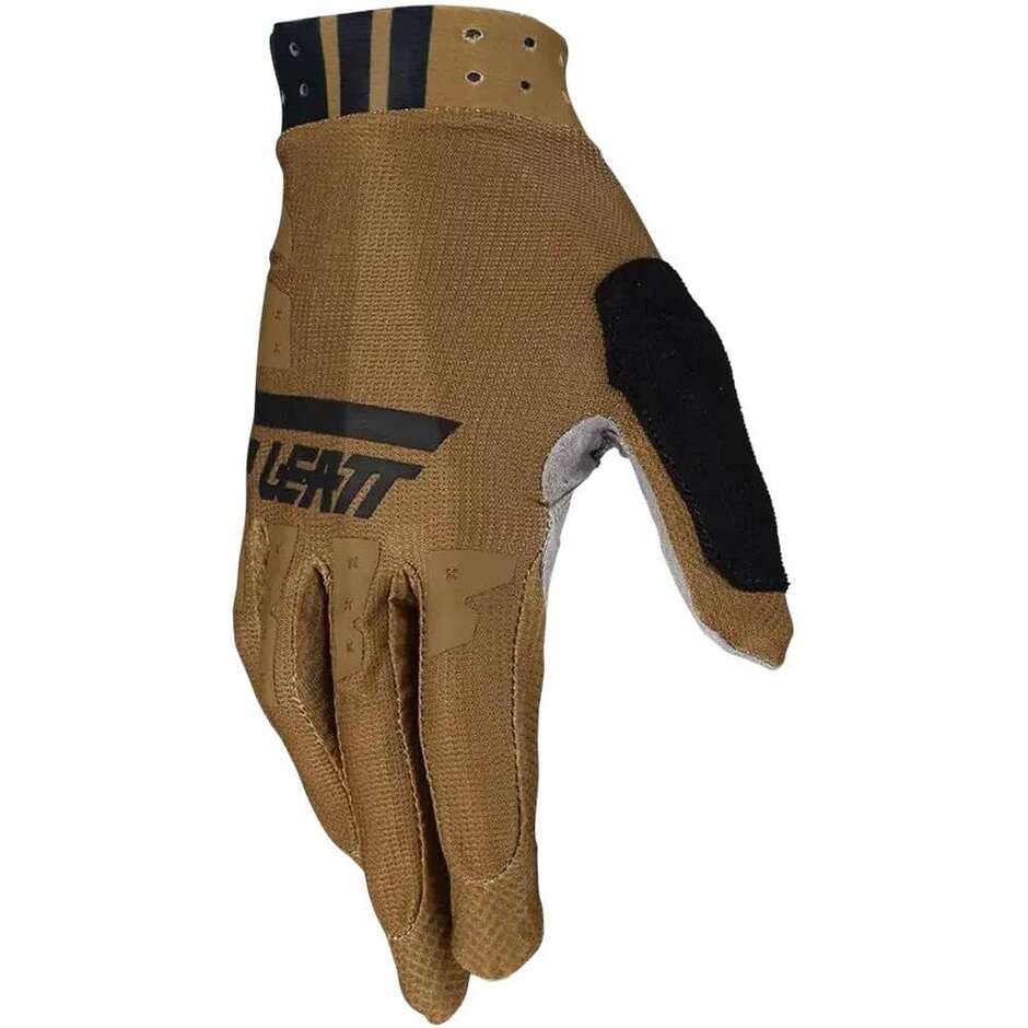 Leatt MTB 2.0 X-FLOW Brown MTB Gloves