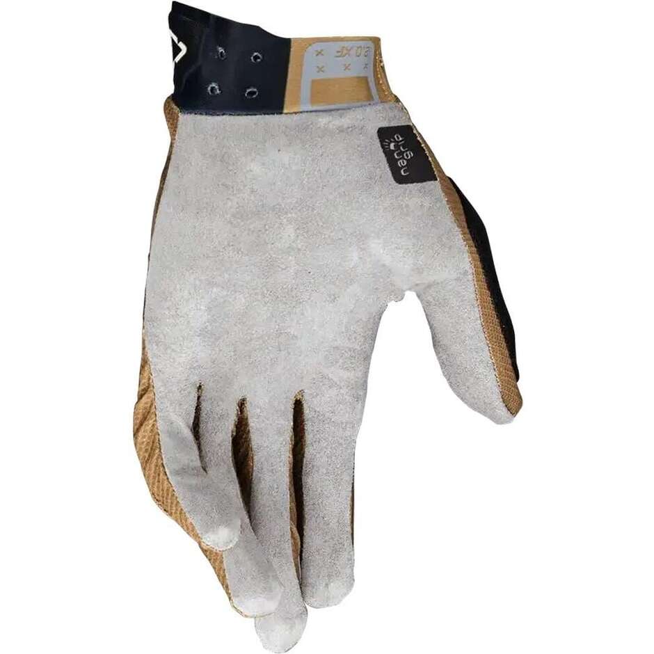 Leatt MTB 2.0 X-FLOW Brown MTB Gloves