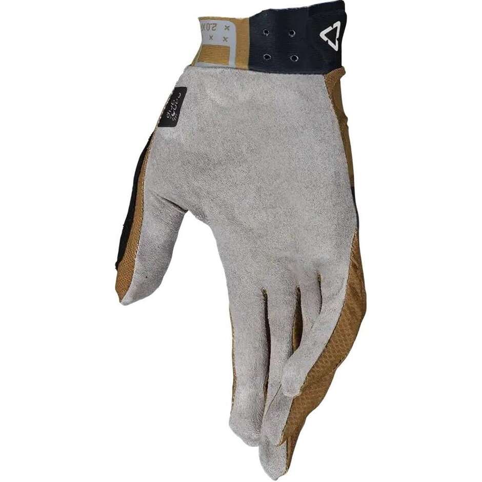 Leatt MTB 2.0 X-FLOW Brown MTB Gloves