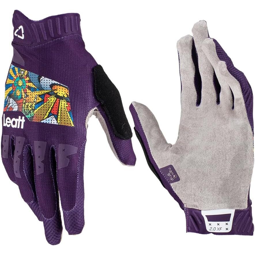 Leatt MTB 2.0 X-FLOW Lila MTB-Handschuhe