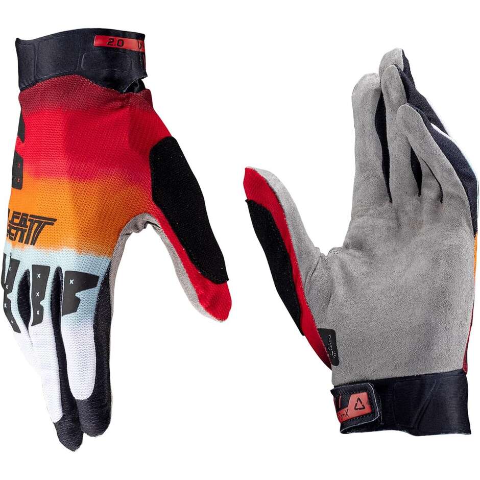 Leatt MTB 2.0 X-FLOW Mehrfarbige MTB-Handschuhe