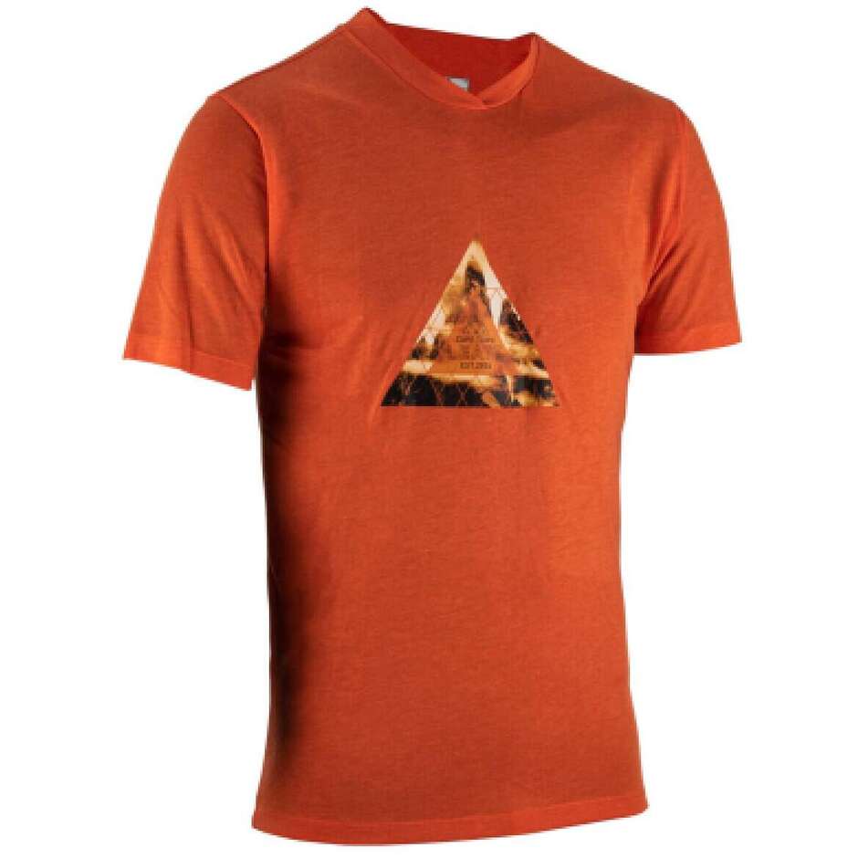 Leatt MTB ALLMTN 2.0 JR Orange Boy's MTB Jersey