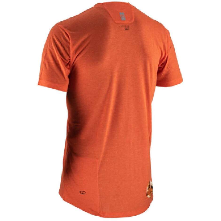 Leatt MTB ALLMTN 2.0 JR Orange Boy's MTB Jersey