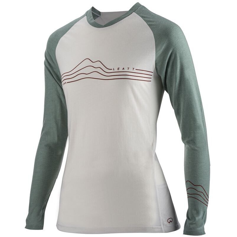 Leatt MTB ALLMTN 3.0 WOMEN Grünes MTB-Trikot