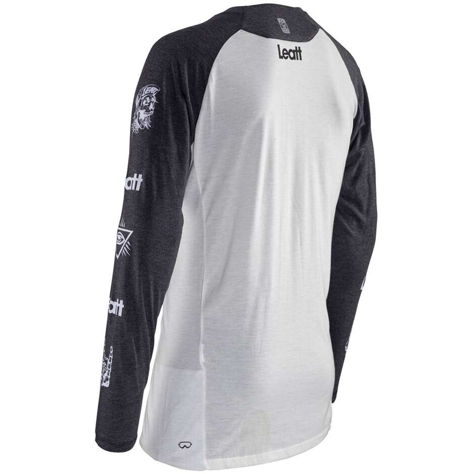 Leatt MTB GRAVITY 2.0 Weißes MTB-Trikot