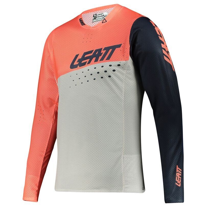Leatt MTB GRAVITY 4.0 JR Grey Boy's MTB Jersey