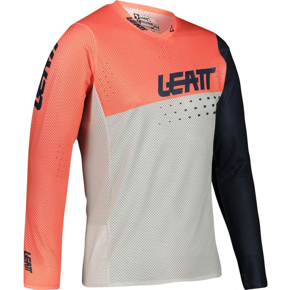 Leatt MTB GRAVITY 4.0 JR Grey Boy's MTB Jersey