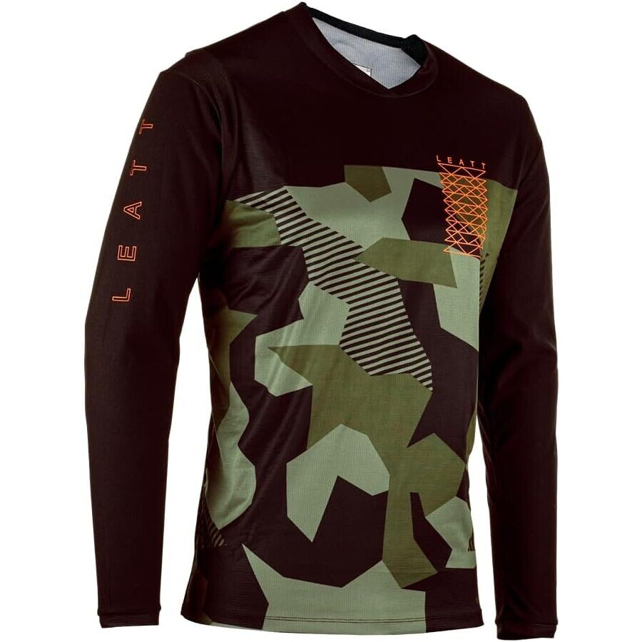 Leatt MTB GRAVITY 4.0 JR Grünes MTB-Trikot für Jungen