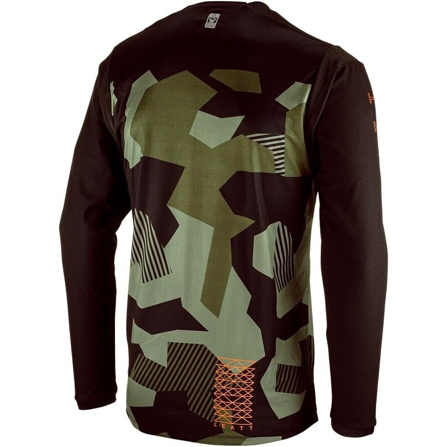 Leatt MTB GRAVITY 4.0 JR Grünes MTB-Trikot für Jungen