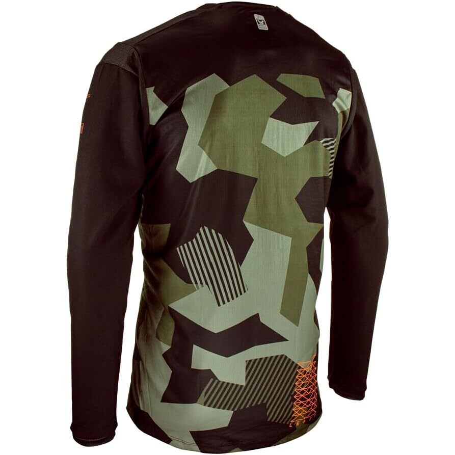 Leatt MTB GRAVITY 4.0 JR Grünes MTB-Trikot für Jungen