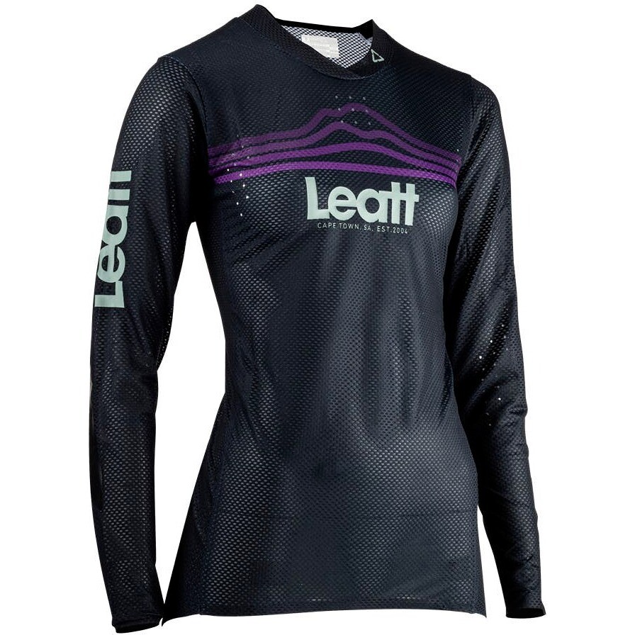 Leatt MTB GRAVITY 4.0 WOMEN Schwarzes MTB-Trikot