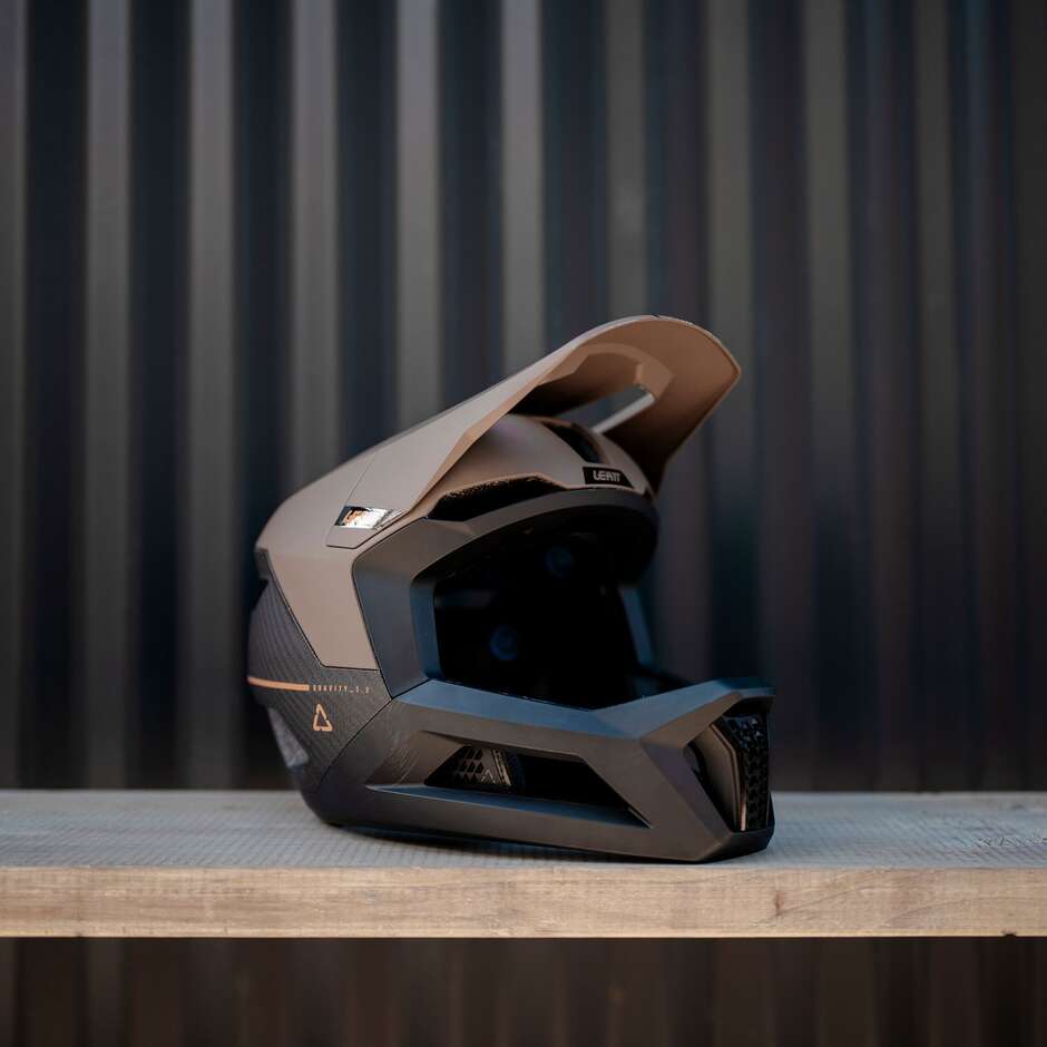 Leatt MTB Gravity 5.0 Helm Braun