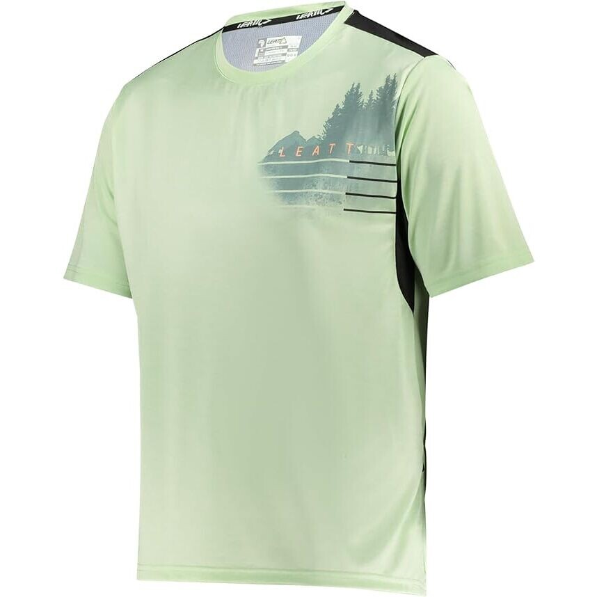 Leatt MTB TRAIL 1.0 Grünes MTB-Trikot