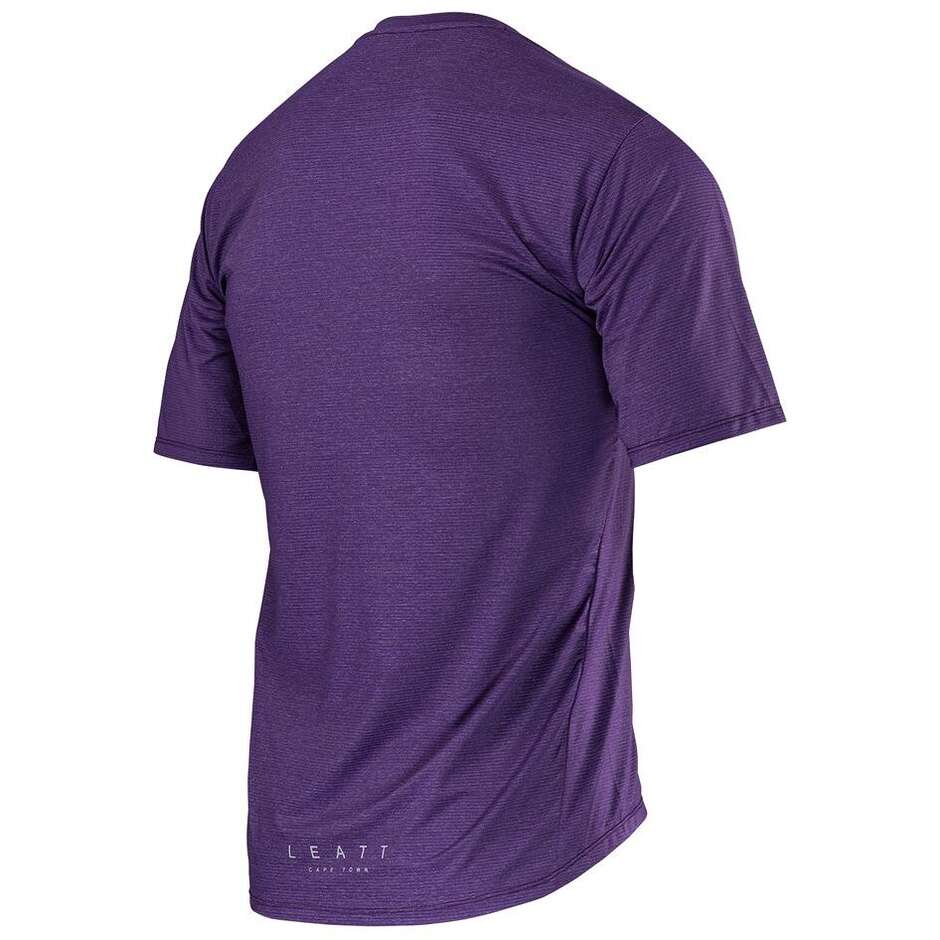 Leatt MTB TRAIL 1.0 X-FLOW Purple MTB Jersey