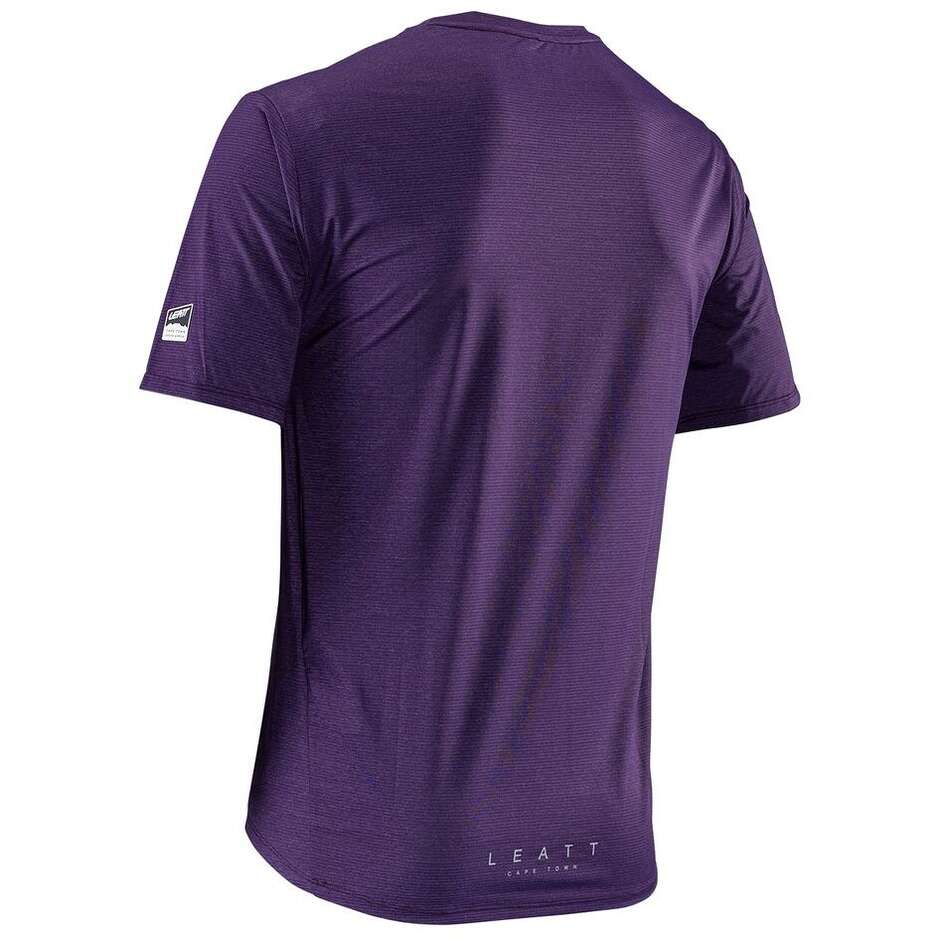 Leatt MTB TRAIL 1.0 X-FLOW Purple MTB Jersey