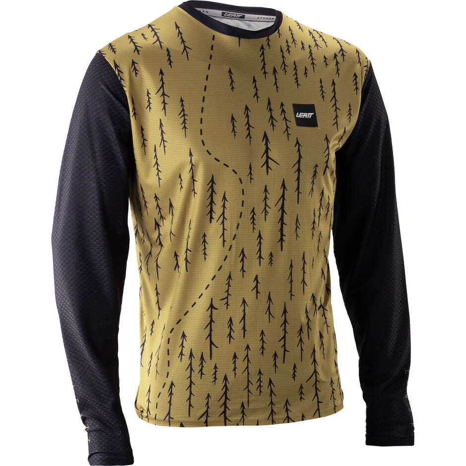 Leatt MTB Trail 3.0 Langarmtrikot Braun