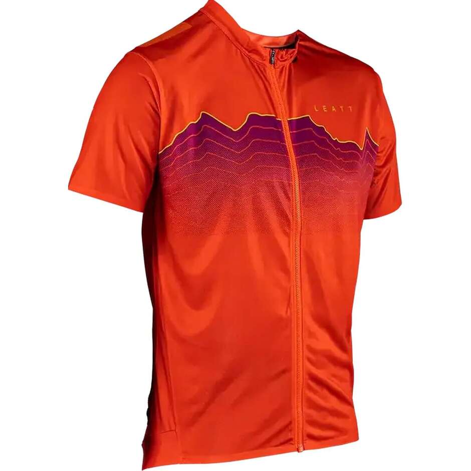 Leatt MTB TRAIL 3.0 Rotes MTB-Trikot