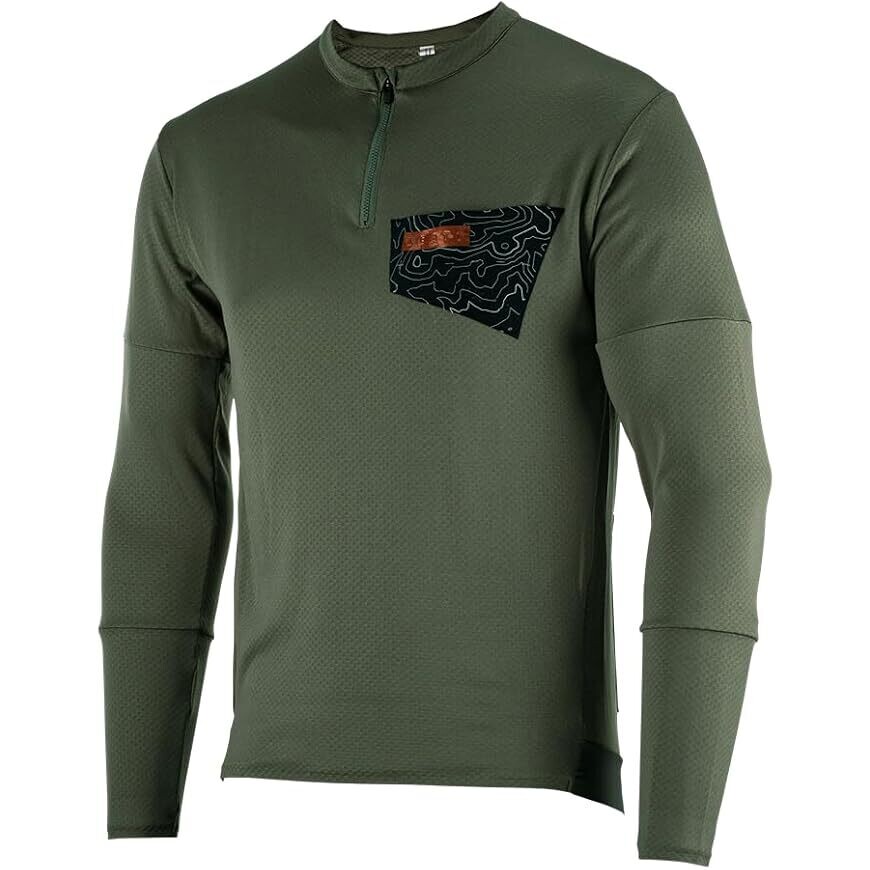 Leatt MTB TRAIL 4.0 Grünes MTB-Trikot