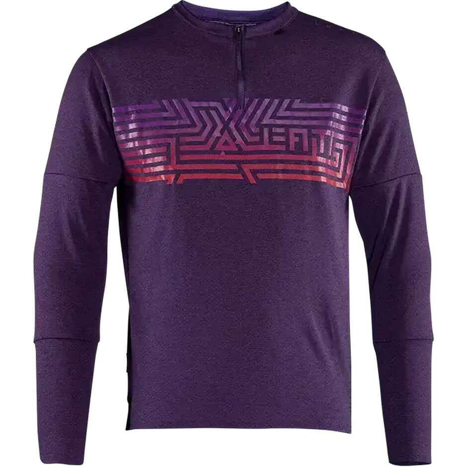 Leatt MTB TRAIL 4.0 Lila MTB-Trikot