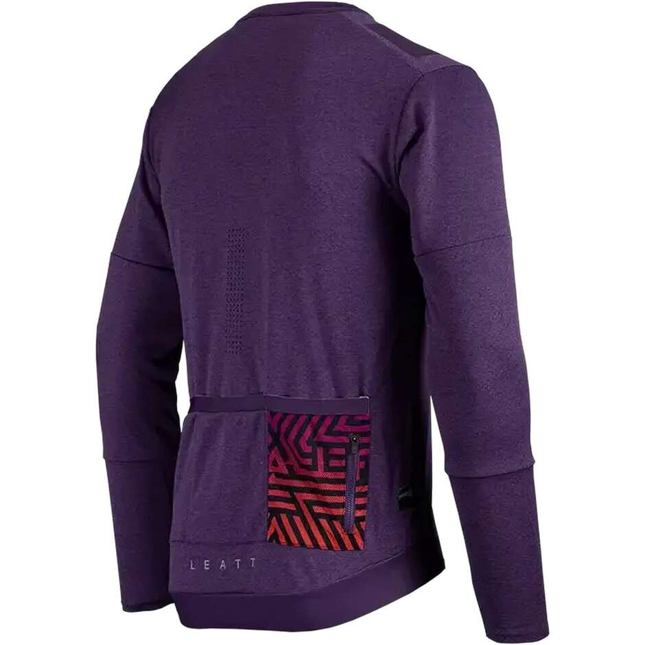 Leatt MTB TRAIL 4.0 Lila MTB-Trikot