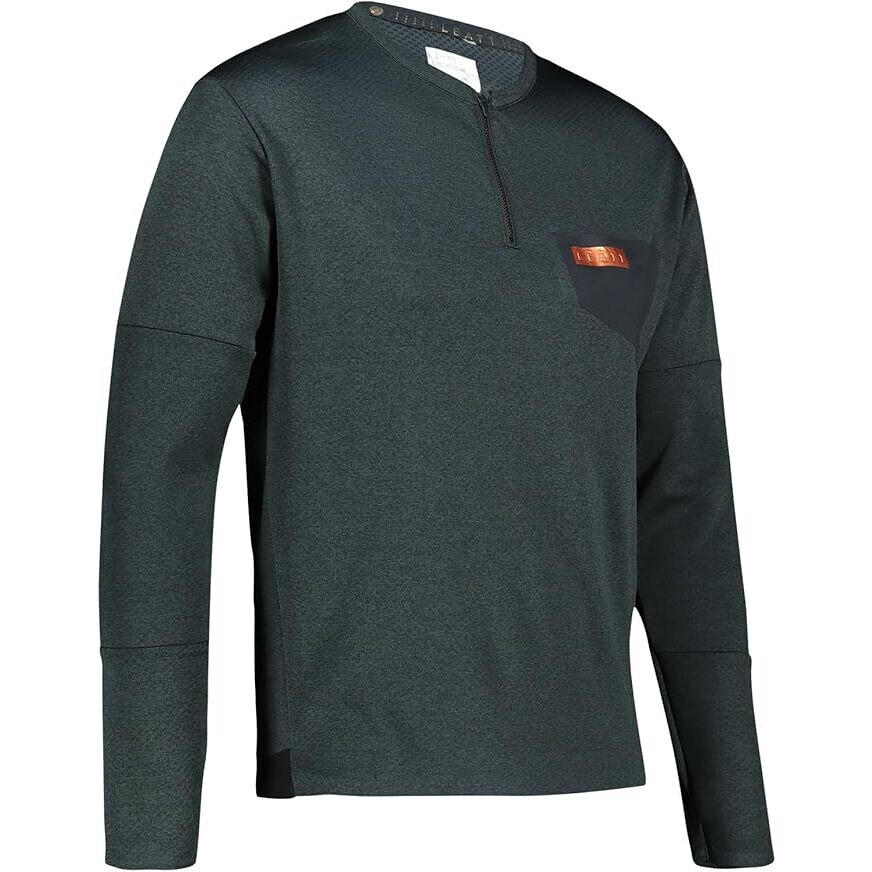 Leatt MTB TRAIL 4.0 MTB-Trikot Schwarz