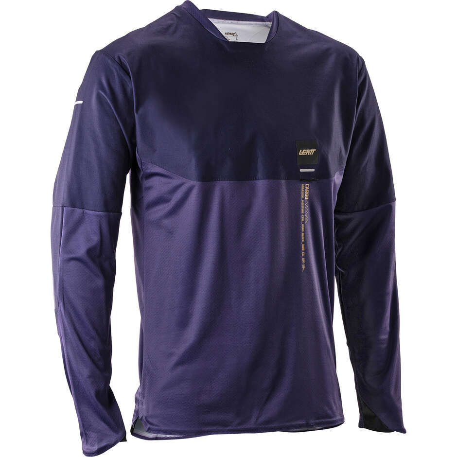 Leatt MTB Trail 6.0 Cargo Langarmtrikot Blau