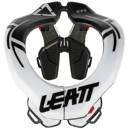 Leatt Neck Brace GPX 3.5 Professional Motorcycle Collar Blanc