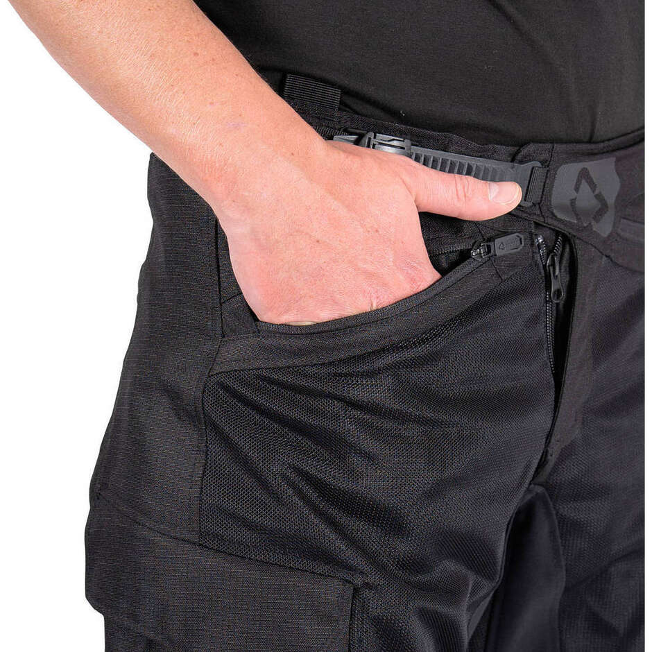 Leatt PANT ADV FLOWTOUR 5.5 Schwarze Adventure-Motorradhose