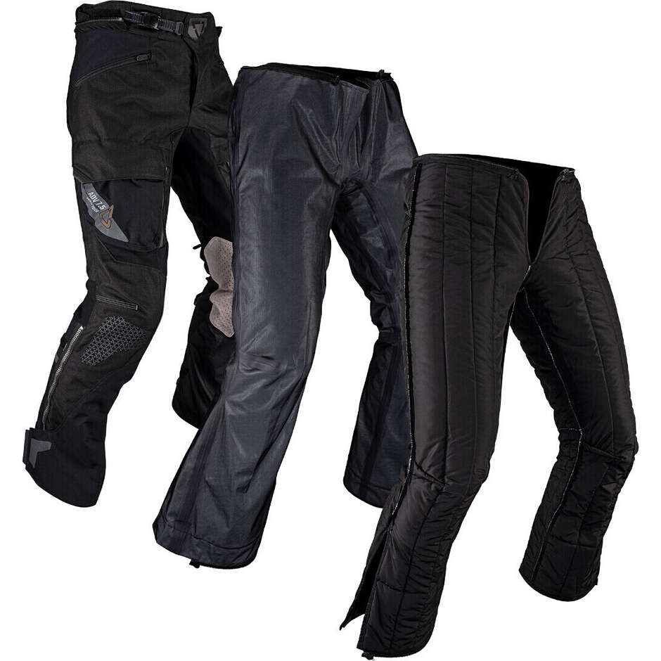 Leatt PANT ADV MULTITOUR 7.5 Schwarze Motocrosshose