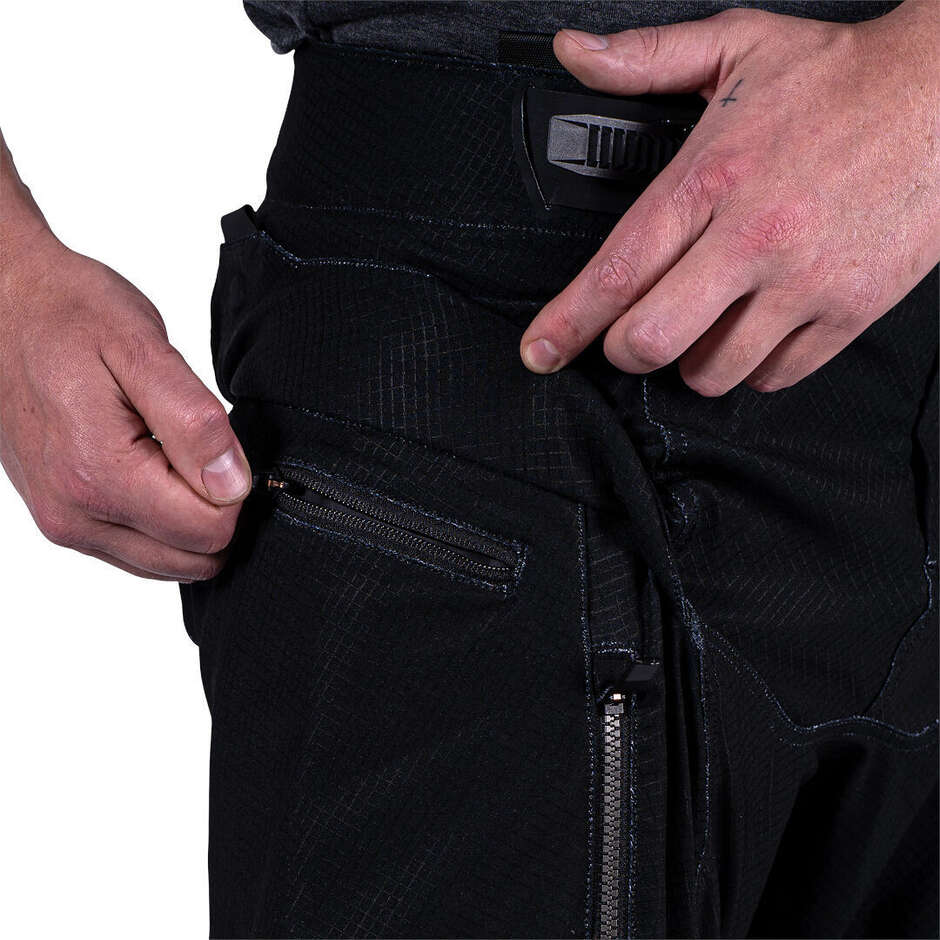 Leatt PANT ADV RALLY 5.5 Schwarze Adventure-Motorradhose