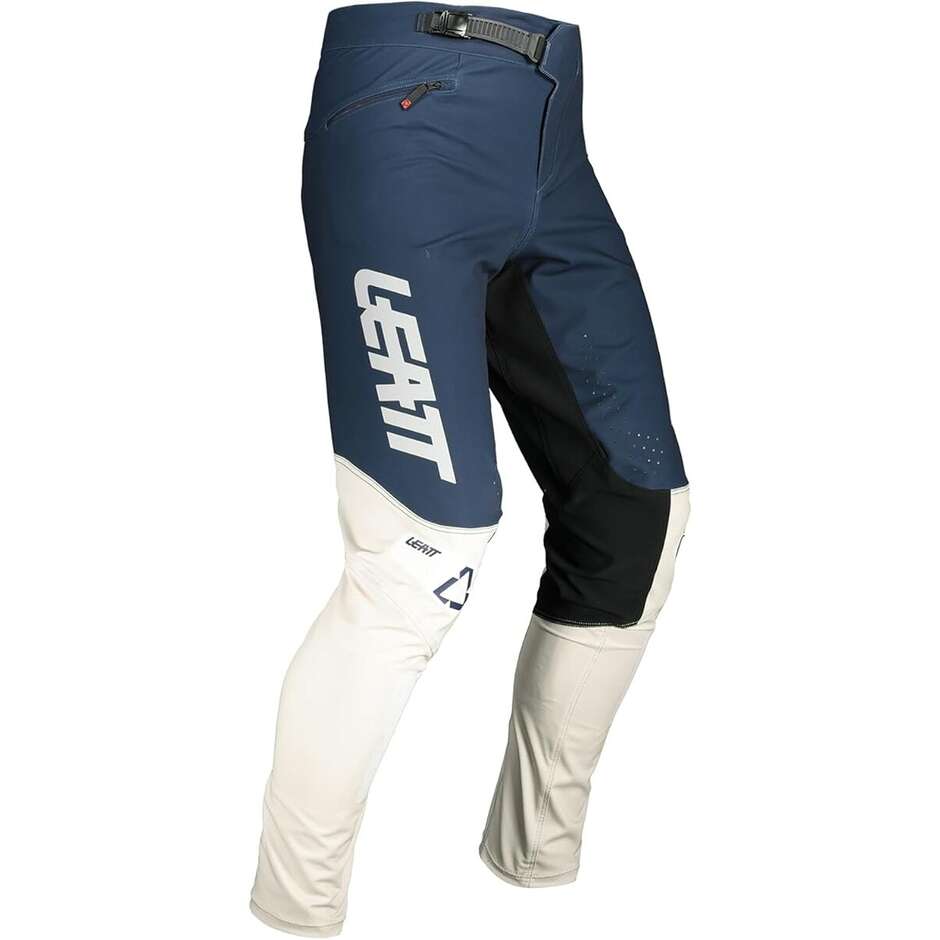 Leatt PANT MTB GVITY 4.0 JR M/EU130/140CM ONYX White Blue Red Mtb Pants Boy