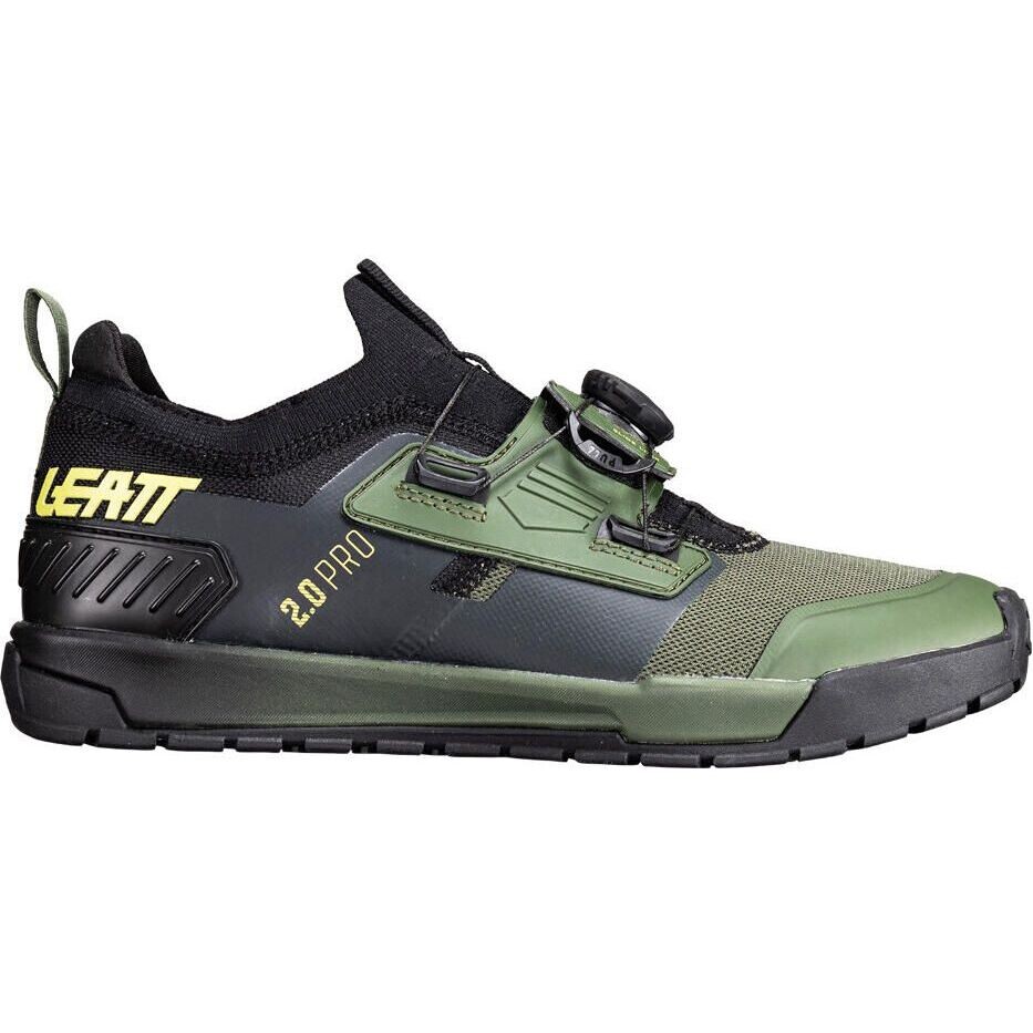 Leatt PROFLAT 2.0 Grüne MTB-Schuhe