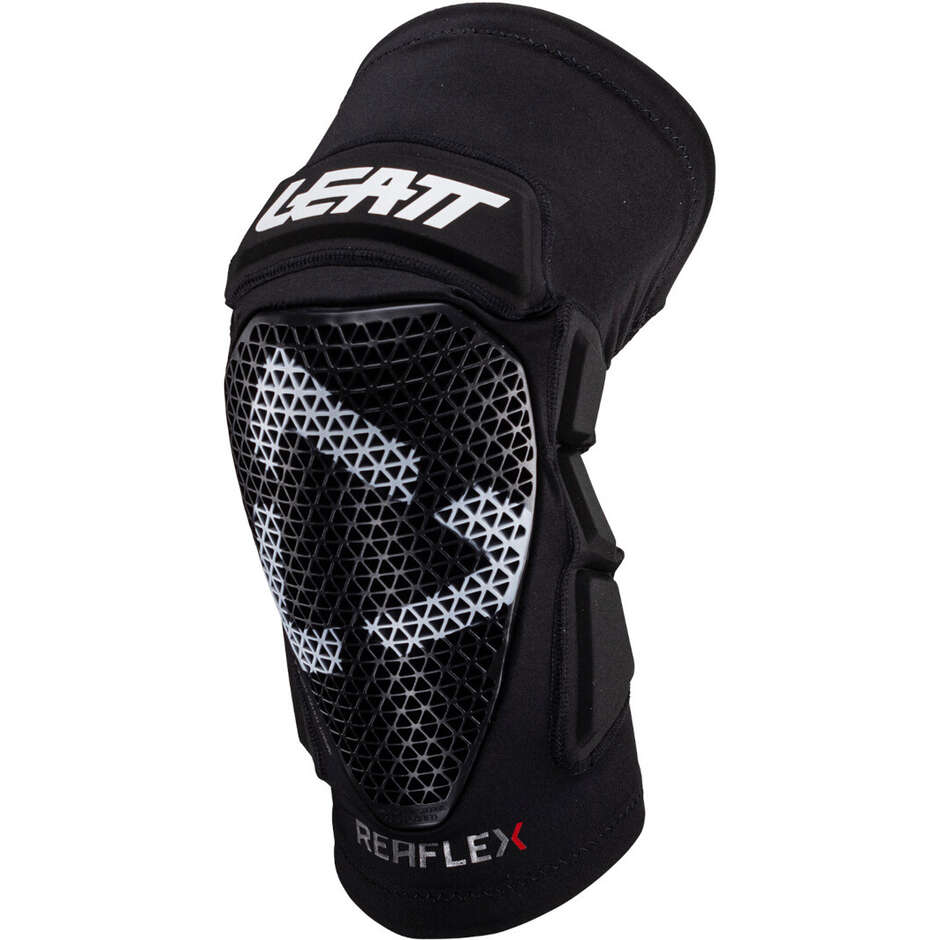 Leatt REAFLEX PRO Motorrad-Knieorthese Schwarz